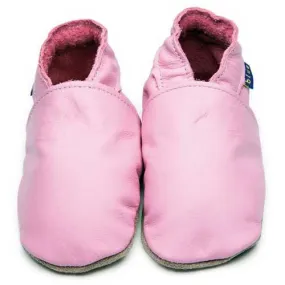 Baby Shoes Plain Pink - Inch Blue