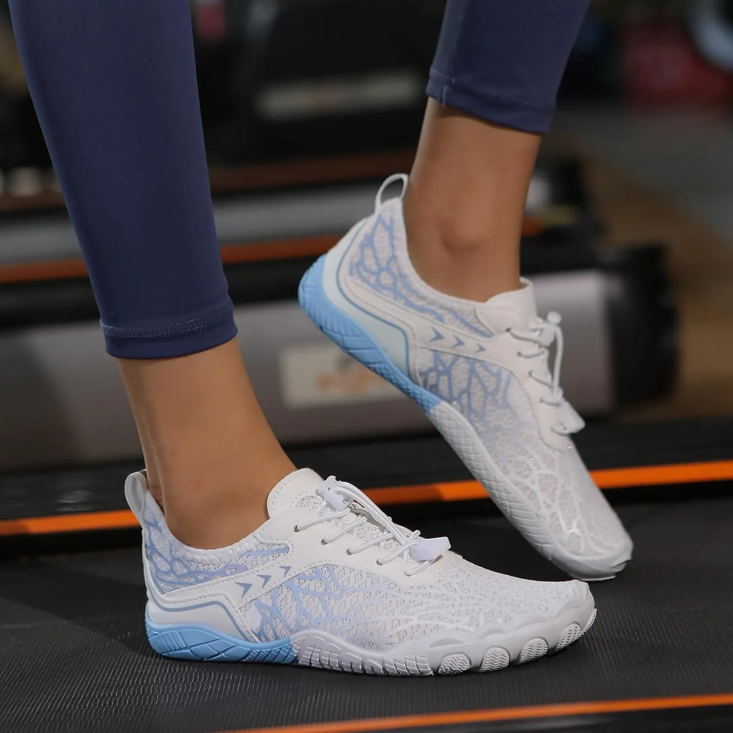 Barefoot Shoes Women 2025 Wide Toe Box Healthy & Non-Slip Athletic Hiking Walking Barefoot Shoes Diabetic Shoe Beach Surf Walk Yoga Footwear Breathable Hiking Shoe Grounding Footwear