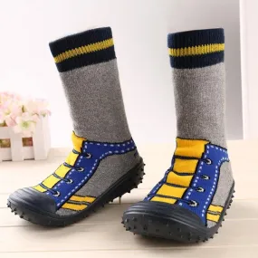 Beautiful Baby Boys Girl Socks Anti-Slip Floor boot kids shoes