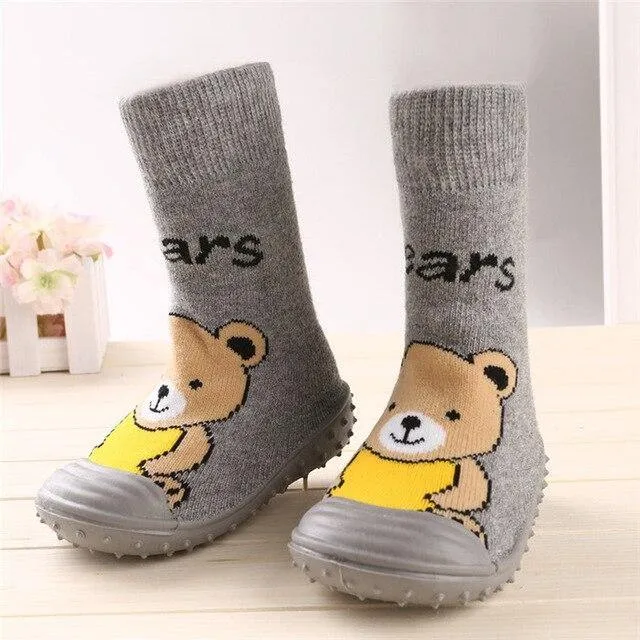 Beautiful Baby Boys Girl Socks Anti-Slip Floor boot kids shoes