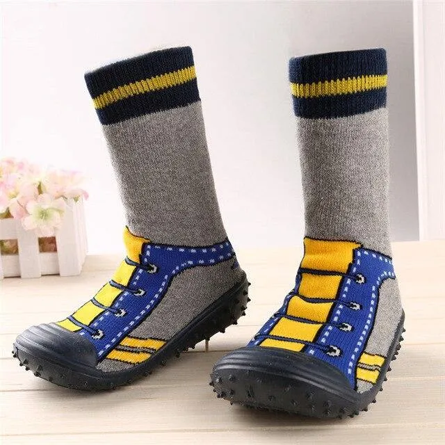 Beautiful Baby Boys Girl Socks Anti-Slip Floor boot kids shoes