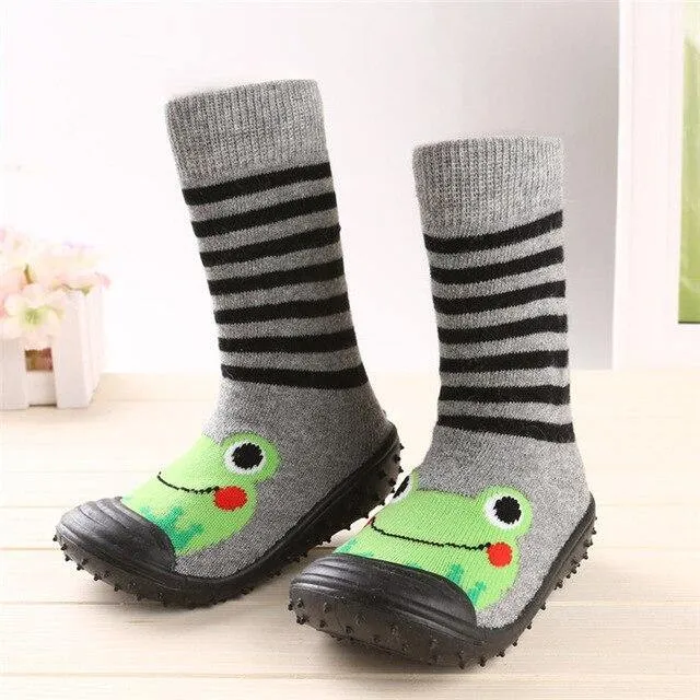 Beautiful Baby Boys Girl Socks Anti-Slip Floor boot kids shoes