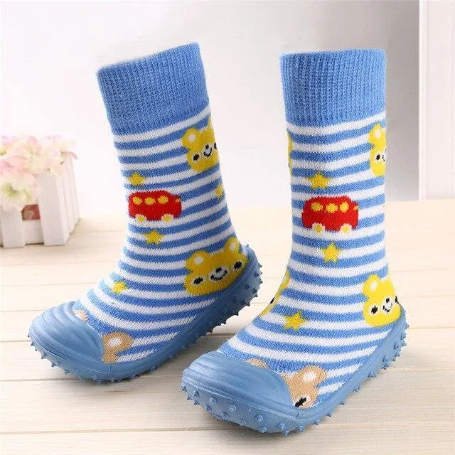 Beautiful Baby Boys Girl Socks Anti-Slip Floor boot kids shoes