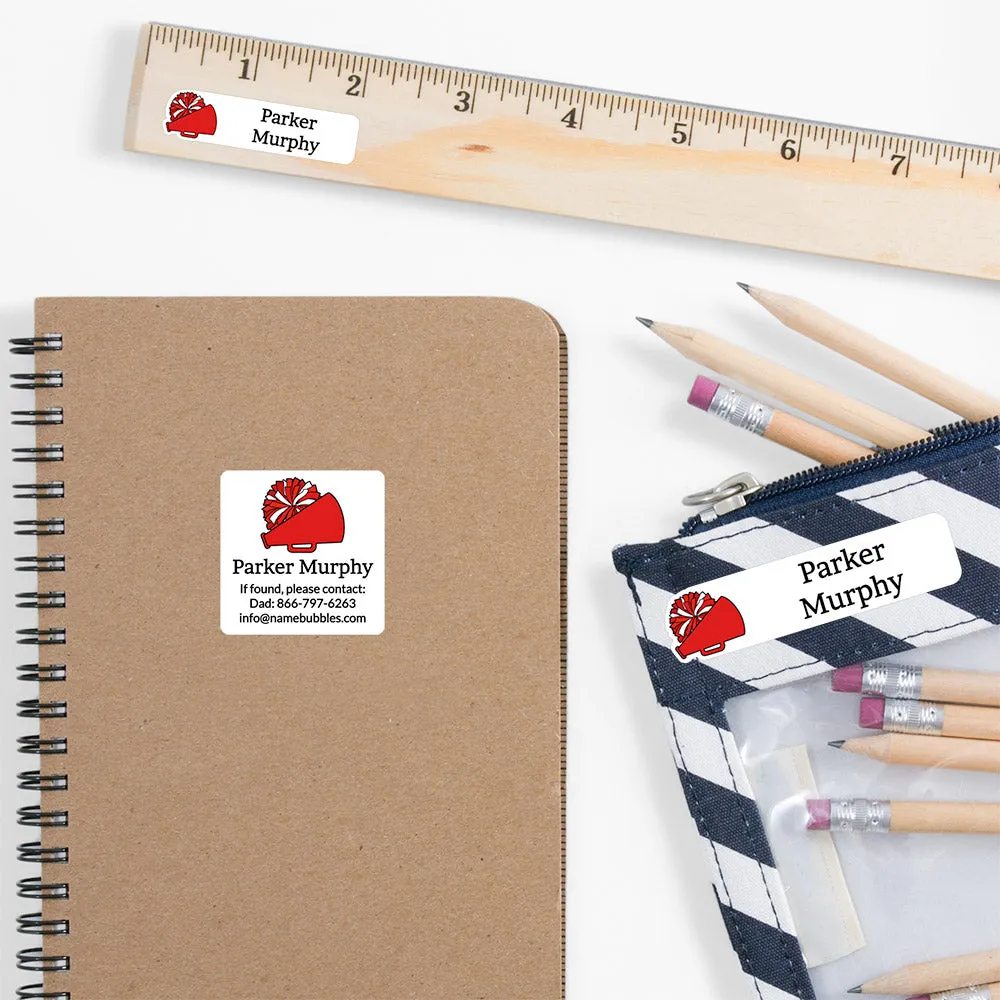 Cheer School Labels Pack