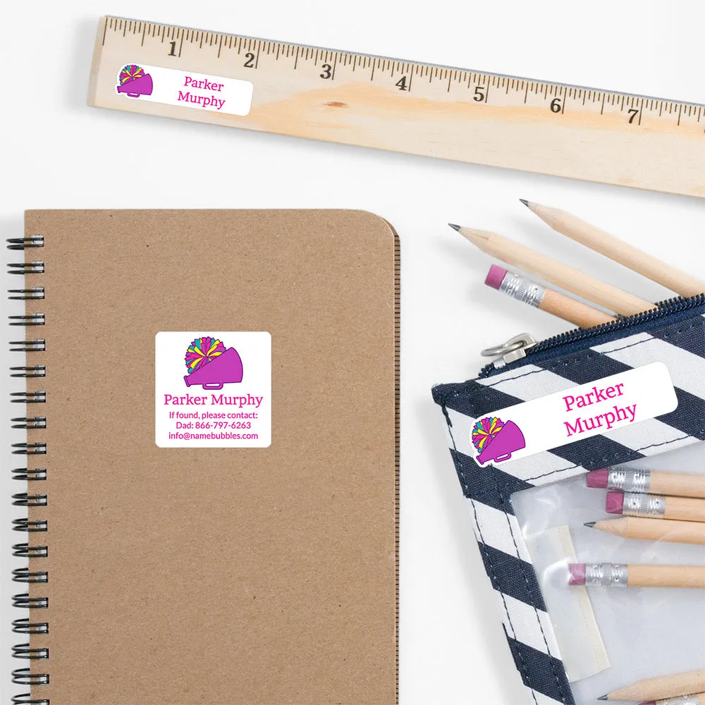 Cheer School Labels Pack
