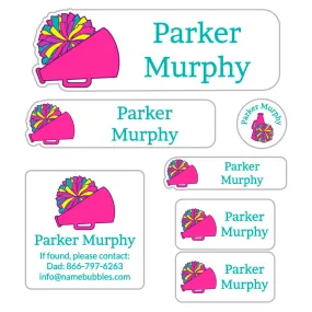 Cheer School Labels Pack