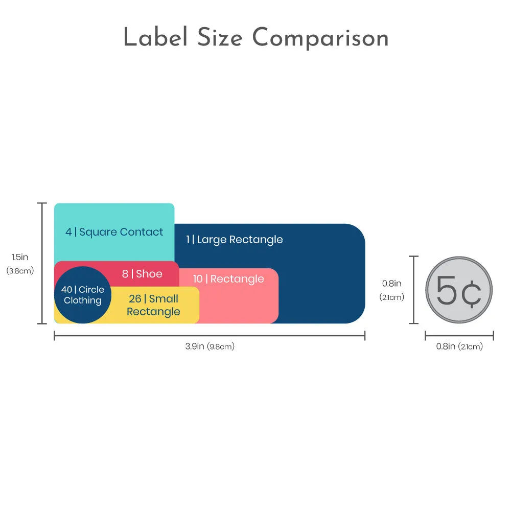 Cheer School Labels Pack