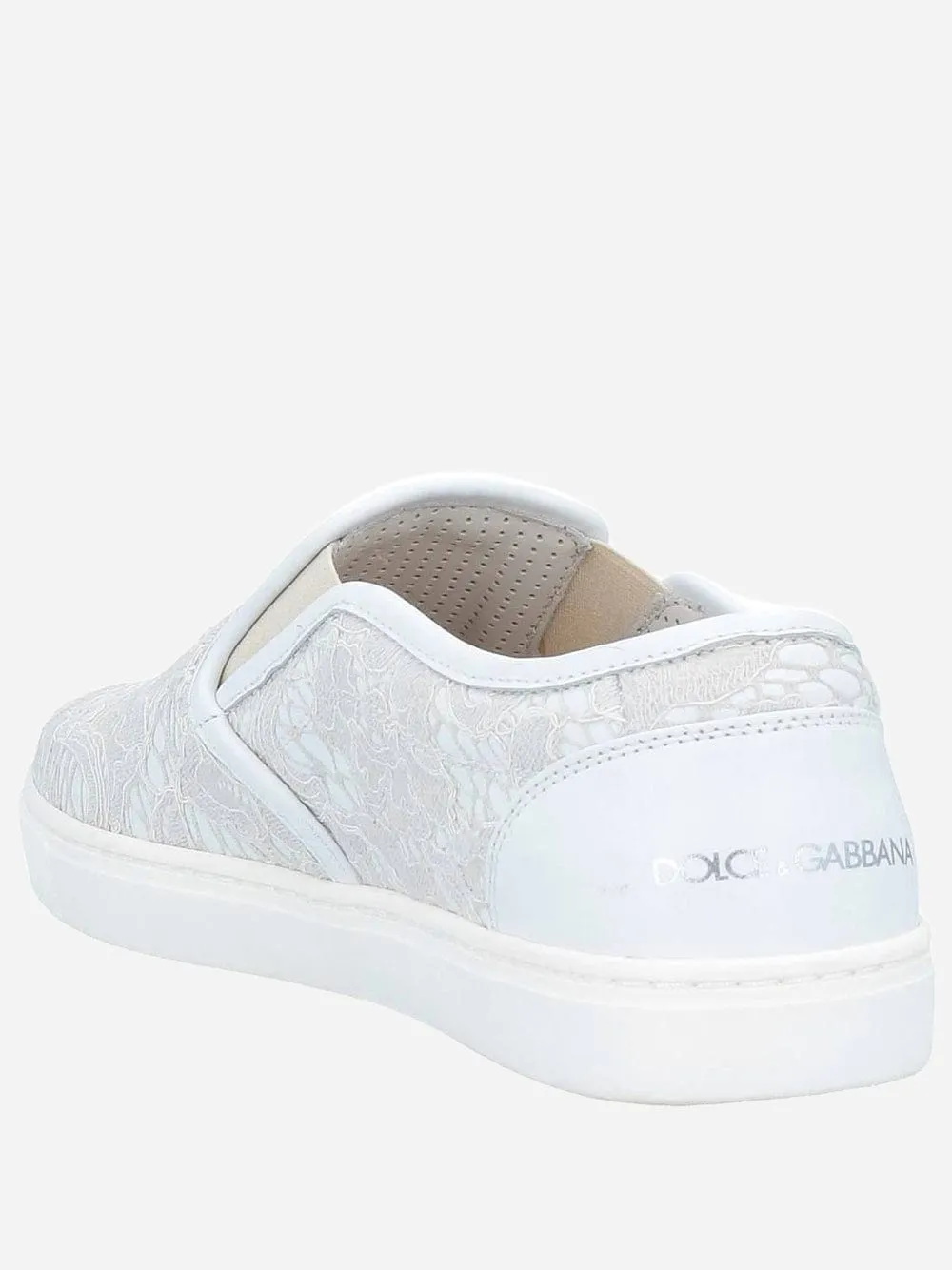 Dolce & Gabbana Lace Slip-On Sneakers