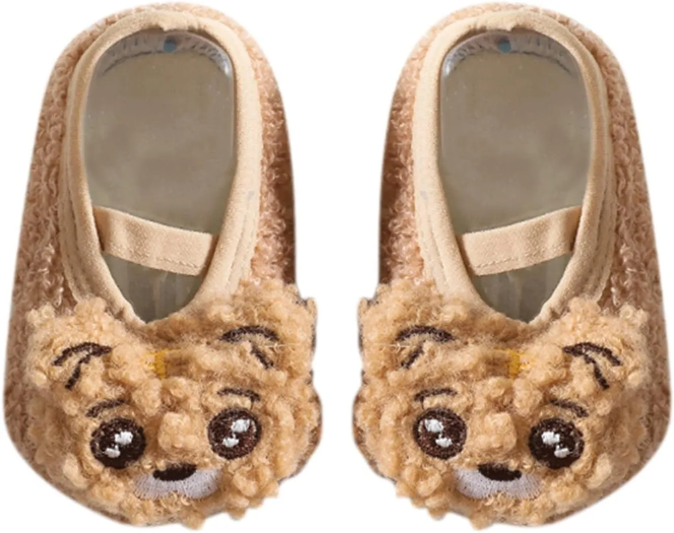 EnJoCho Tennis Shoes for Girls Boys And Girls Cartoon Character Pattern Warm Toddler Shoes Indoor Floor Socks Non Slip Shoes