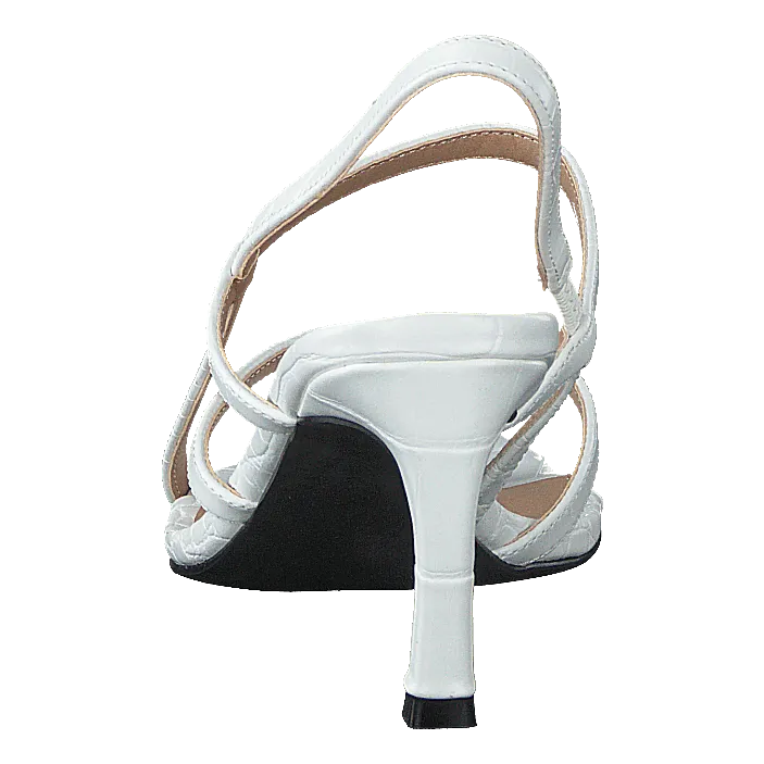 Flippi Strap Heels Offwhite
