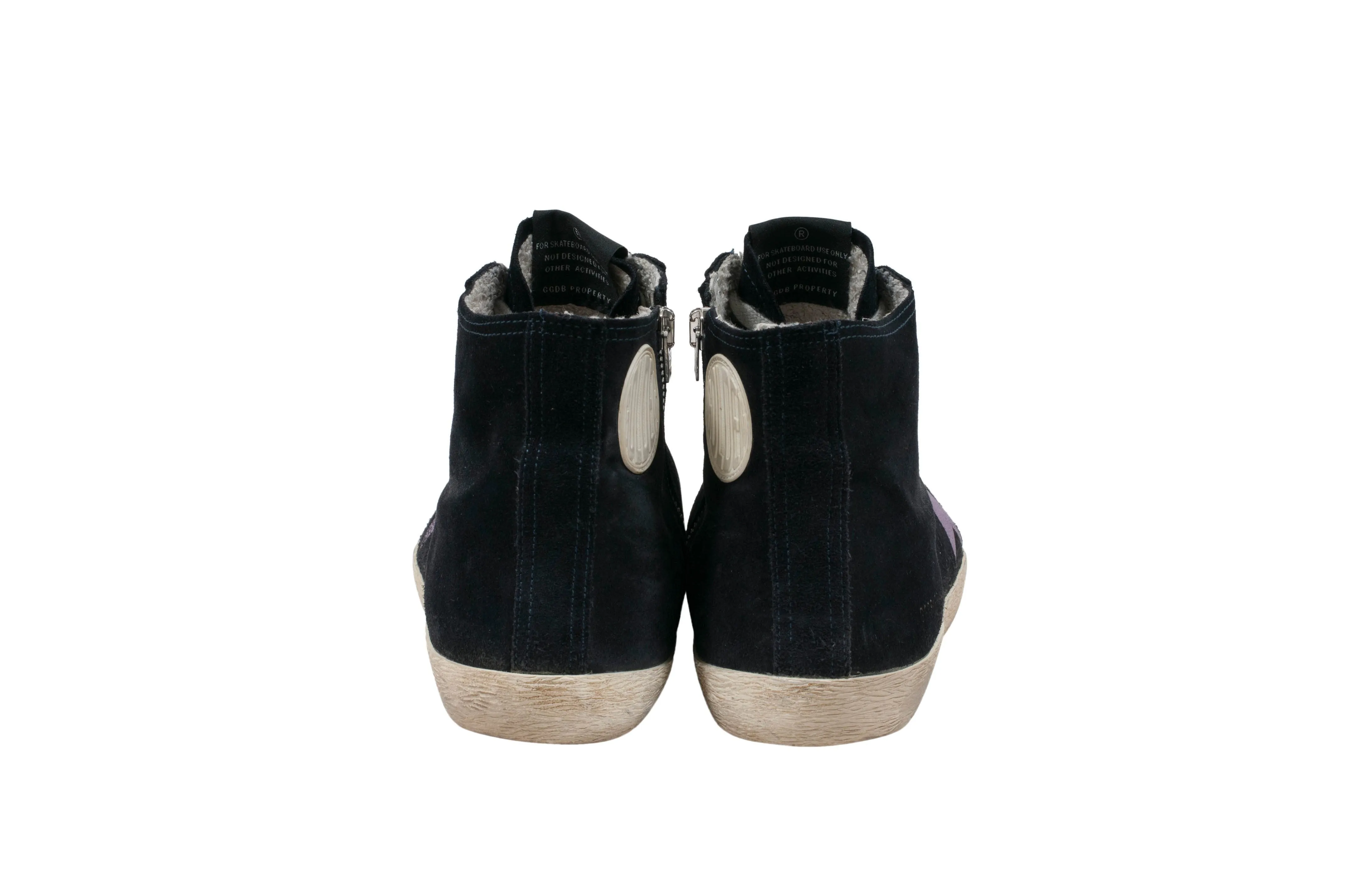 Francy Distressed High Top Sneakers