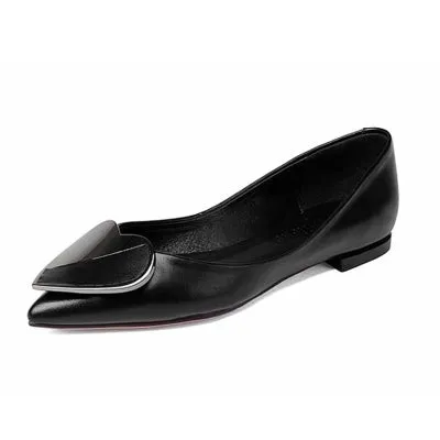 High-end Fashionable Flat Genuine Leather Comfortable Shoes