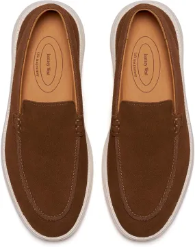 Journey West Men's Comfort Casual Slip-on Suede Leather Loafers Shoes for Men