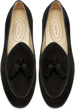 Journey West Men's Vintage Loafers for Men Belgian Loafers Slip-on Loafer Penny Loafer Casual Loafers