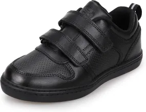 Kids Boys Black School Shoes Oxford Uniform Dress Slip Resistant Athletic Sneaker(Little/Big Kids)