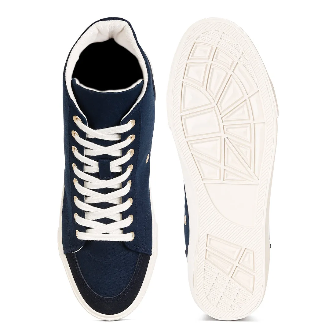 Men's Ankle Length Solid Sneakers