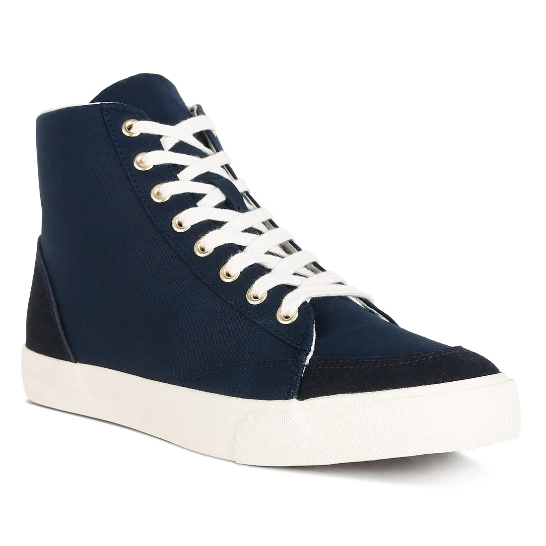 Men's Ankle Length Solid Sneakers
