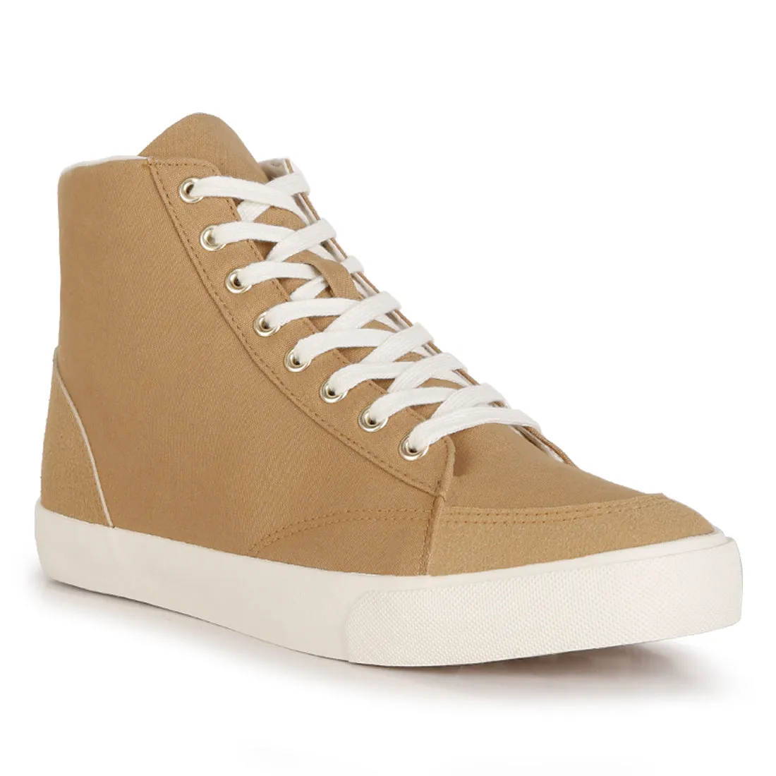 Men's Ankle Length Solid Sneakers