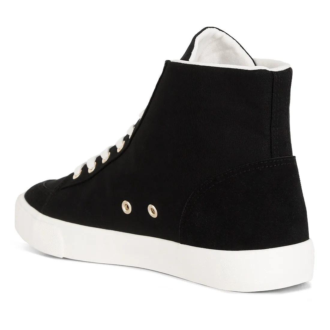 Men's Ankle Length Solid Sneakers