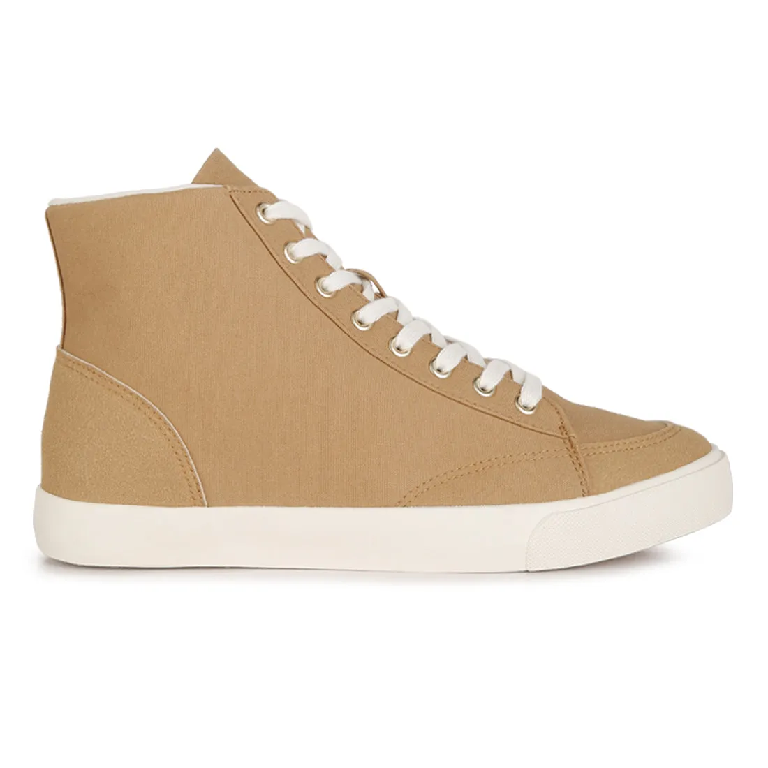 Men's Ankle Length Solid Sneakers