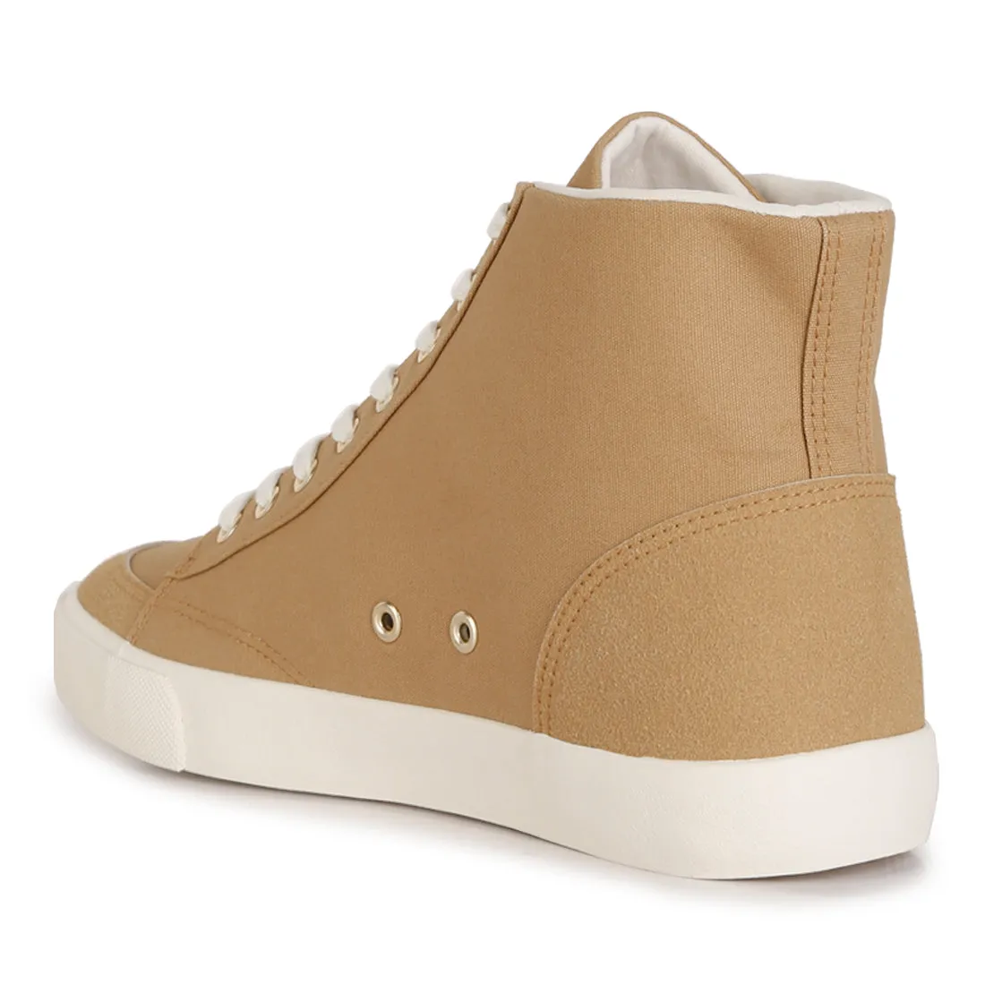 Men's Ankle Length Solid Sneakers
