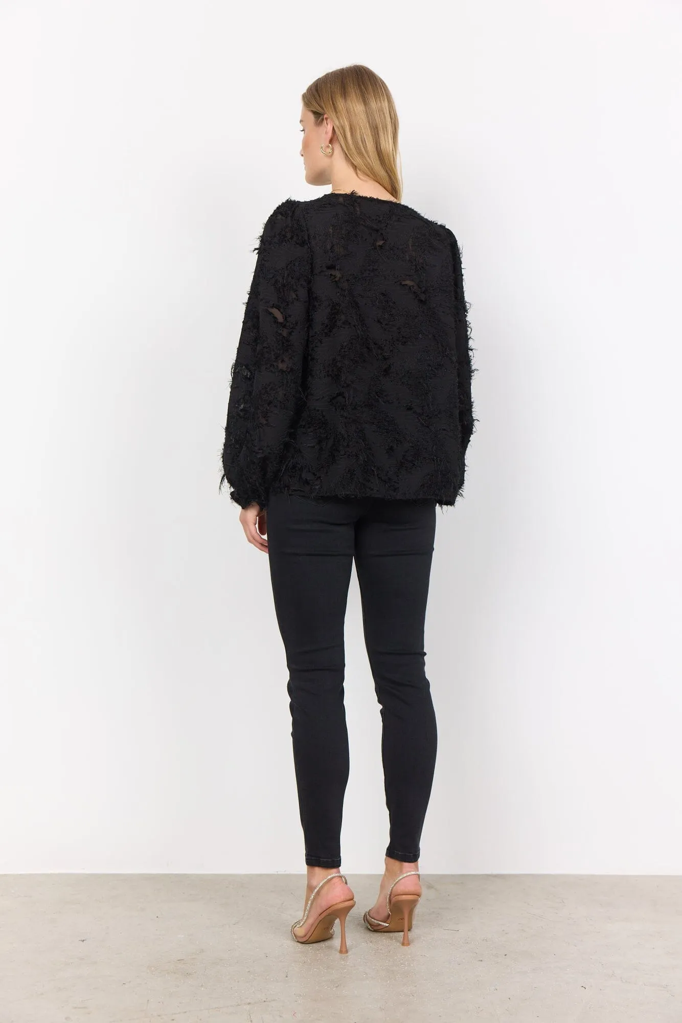 Nadia Blouse in Black