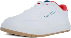 Nautica Kids Boys Lace-Up Fashion Sneakers Low-Top Dress Shoes for Youth - (Big Kid/Little Kid)