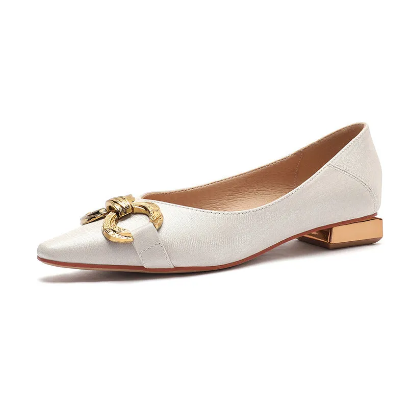 Nude Block Heels Closed Toe Chunky Heel Pumps Women's Comfortable Fashion Women's Shoes