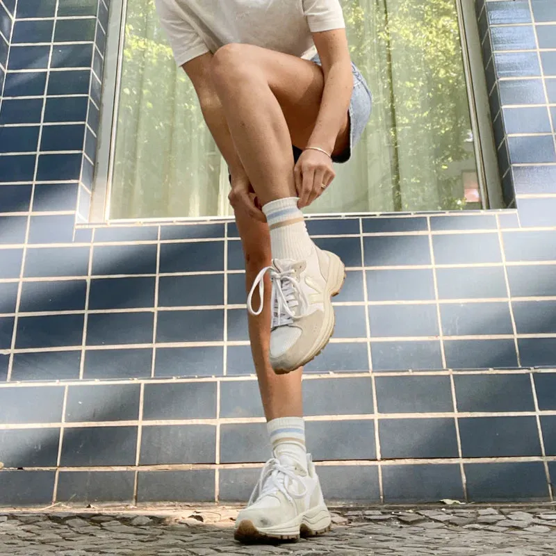 Socken The Sporty hellbau/beige | popeia
