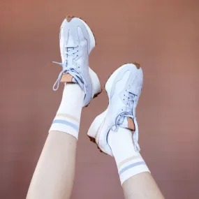 Socken The Sporty hellbau/beige | popeia