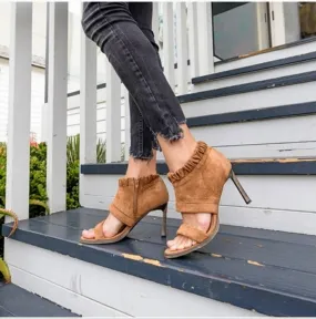 Suede Heels