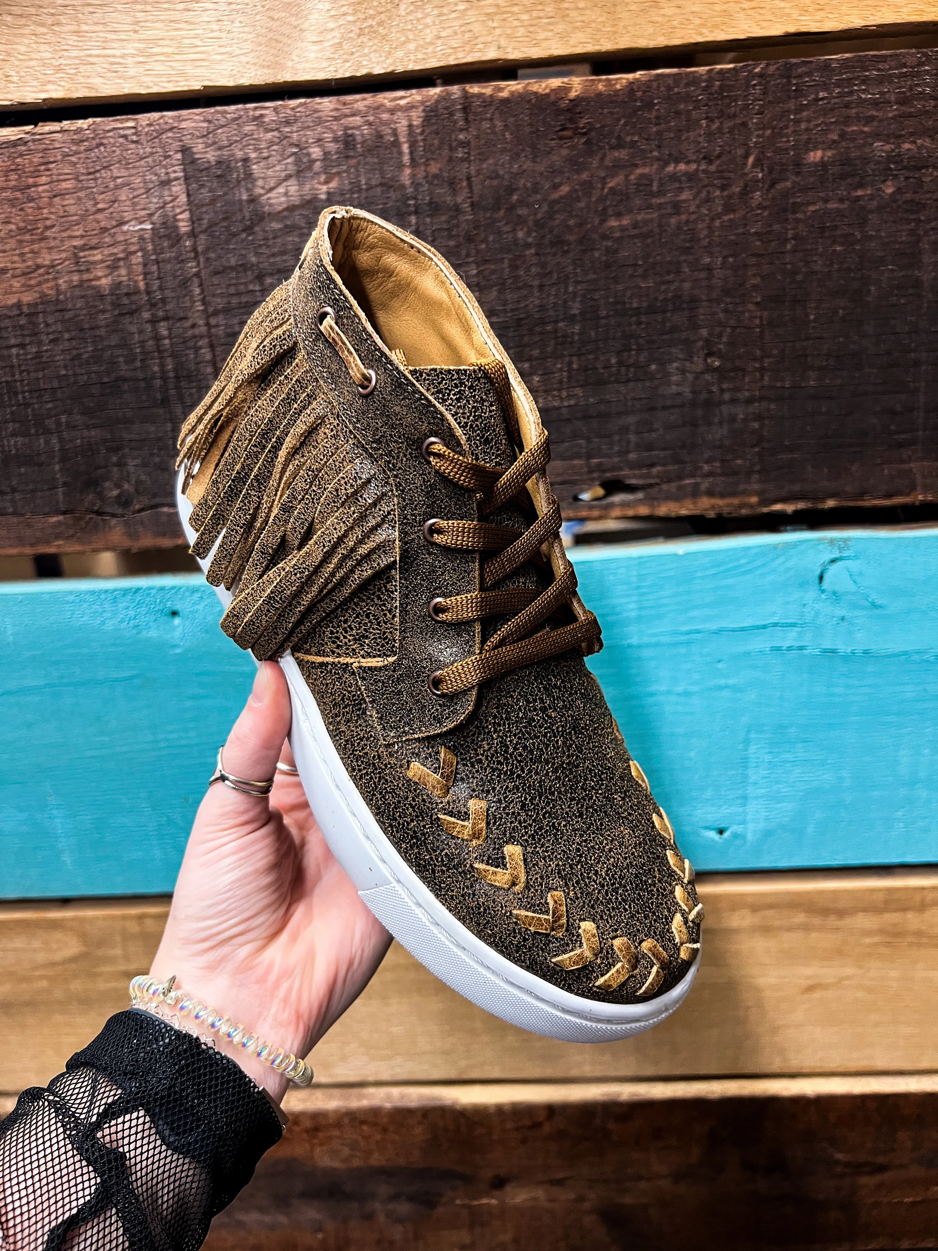 Western Cheyenne Fringe Sneaker